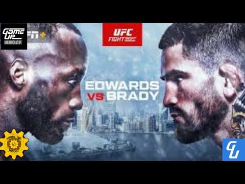 UFC Fight: Night Edwards vs. Brady Review- Working Fans Combatcast Episode 195 썸네일 이미지