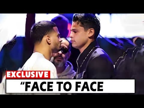 Ryan Garcia & Rolly Romero FACE OFF in a HEATED Showdown! 썸네일 이미지