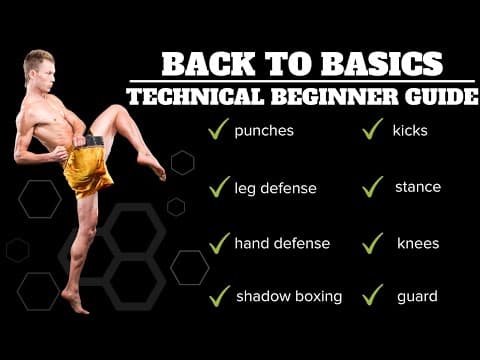 Back To Basics | Technical Beginner's Guide To Kickboxing 썸네일 이미지
