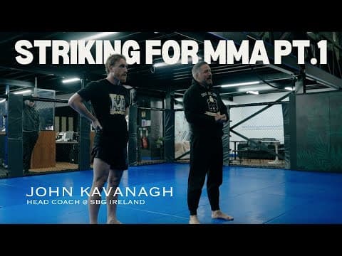 Essential striking fundamentals for MMA | Teaching at SBG 썸네일 이미지