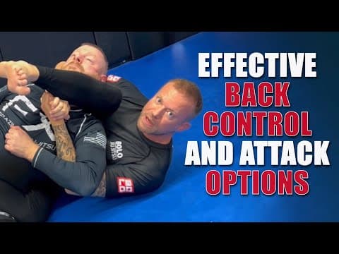 Effective Back Control & Attack Options 썸네일 이미지