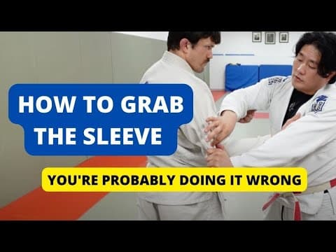 How to grab the sleeve in Judo 썸네일 이미지