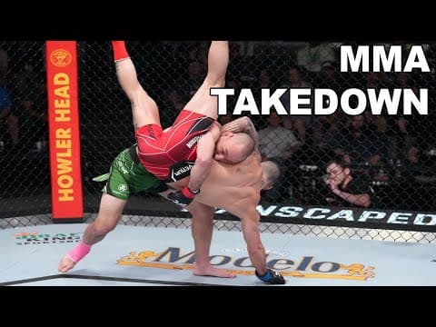 MMA TAKEDOWNS for beginners | UFC | mixed martial arts 썸네일 이미지